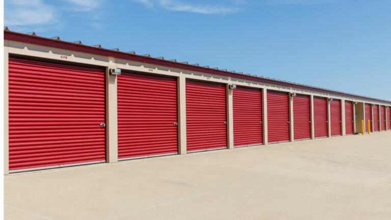 new storage units built with Houston commercial construction